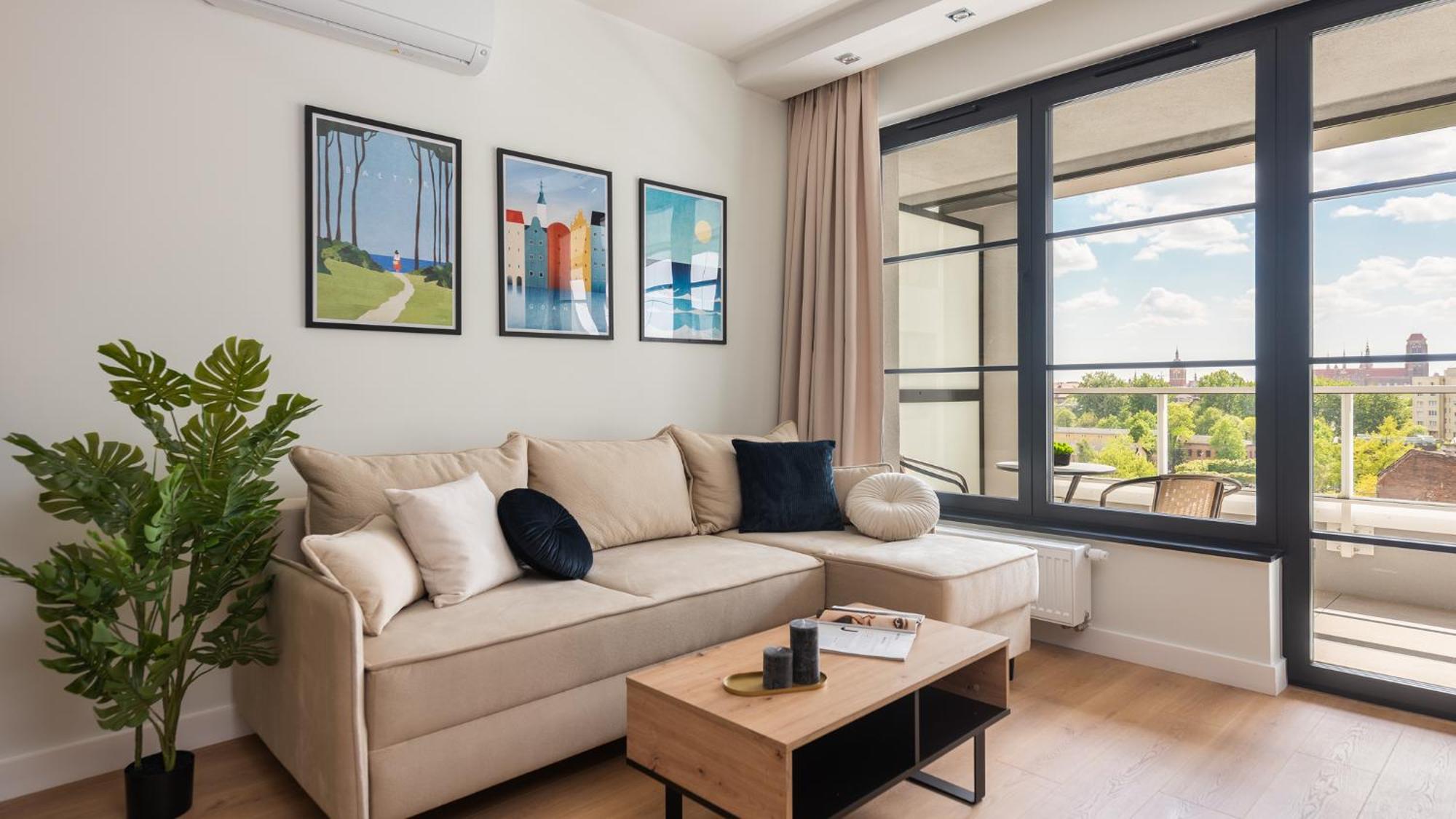 Flatbook - City Center Apartments Doki Living Gdańsk Kültér fotó