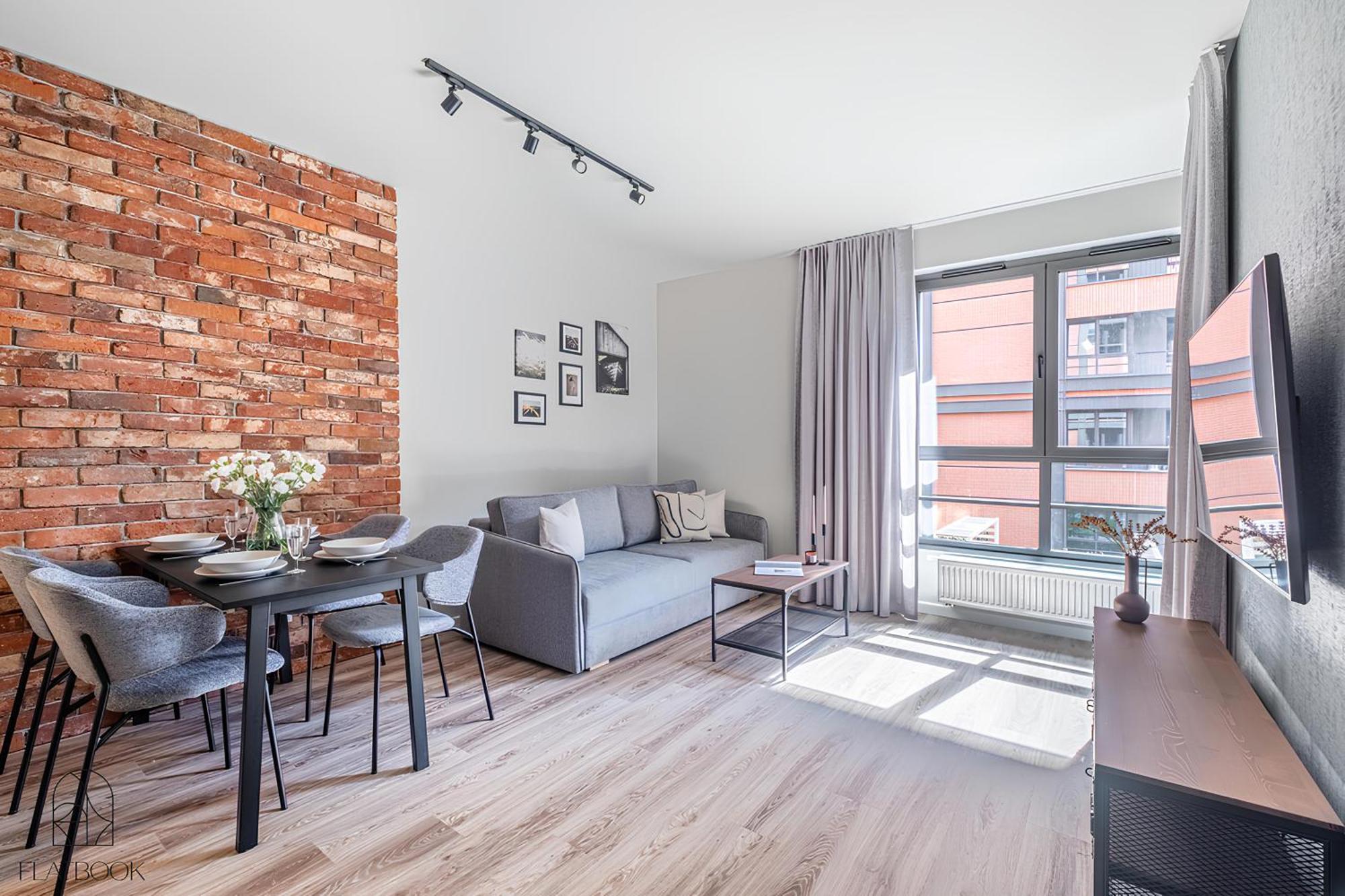 Flatbook - City Center Apartments Doki Living Gdańsk Kültér fotó